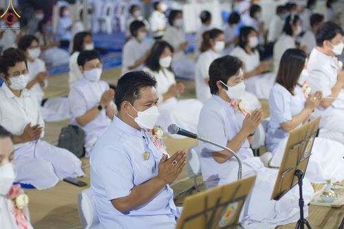 ภาพ No.69962:พิธีถวายภัตตาหารเป็นสังฆทาน แด่คณะพระธรรมยาตราฯ ในโครงการธรรมยาตราฯ ปีที่ 11 ณ อนุสรณ์สถานมหาวิหารพระมงคลเทพมุนี อ.สองพี่น้อง จ.สุพรรณบุรี วันที่ 10 มกราคม พ.ศ. 2566