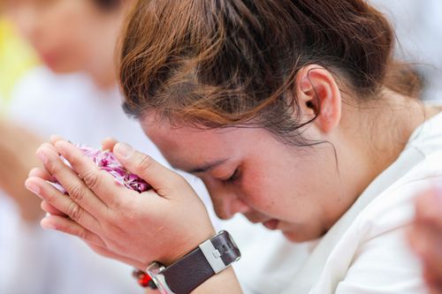 ภาพ No.34942:โครงการธรรมยาตรา เส้นทางพระผู้ปราบมาร ปีที่ 8 ณ อนุสรณ์สถานพระมงคลเทพมุนี