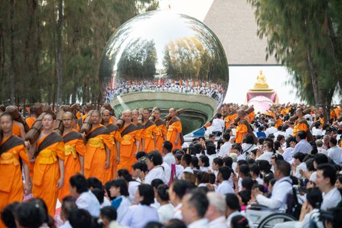 ภาพ No.34850:โครงการธรรมยาตรา เส้นทางพระผู้ปราบมาร ปีที่ 8 ณ วัดพระธรรมกาย