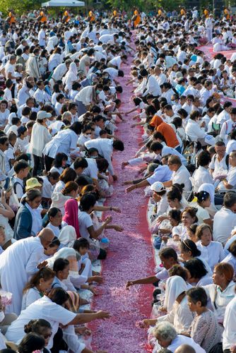 ภาพ No.34978:โครงการธรรมยาตรา เส้นทางพระผู้ปราบมาร ปีที่ 8 ณ อนุสรณ์สถานคลองบางนางแท่น
