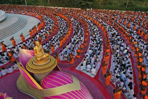 ภาพ No.34970:โครงการธรรมยาตรา เส้นทางพระผู้ปราบมาร ปีที่ 8 ณ อนุสรณ์สถานคลองบางนางแท่น