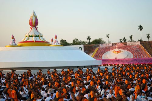 ภาพ No.34991:โครงการธรรมยาตรา เส้นทางพระผู้ปราบมาร ปีที่ 8 ณ อนุสรณ์สถานคลองบางนางแท่น