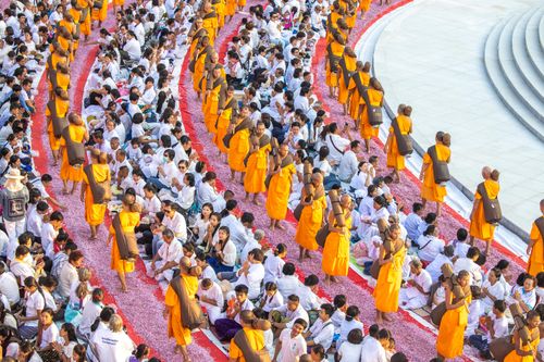 ภาพ No.34965:โครงการธรรมยาตรา เส้นทางพระผู้ปราบมาร ปีที่ 8 ณ อนุสรณ์สถานคลองบางนางแท่น