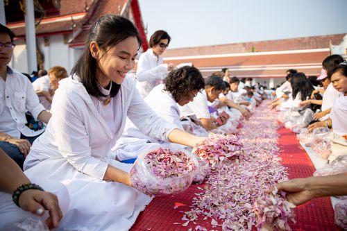ภาพ No.35040:โครงการธรรมยาตรา เส้นทางพระผู้ปราบมาร ปีที่ 8 ณ วัดสองพี่น้อง