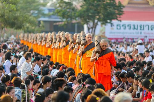 ภาพ No.35087:โครงการธรรมยาตรา เส้นทางพระผู้ปราบมาร ปีที่ 8 ณ วัดสองพี่น้อง