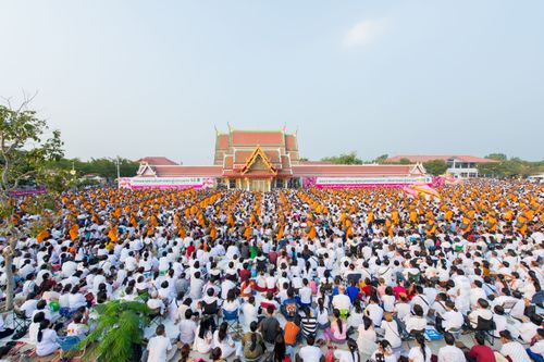 ภาพ No.35076:โครงการธรรมยาตรา เส้นทางพระผู้ปราบมาร ปีที่ 8 ณ วัดสองพี่น้อง