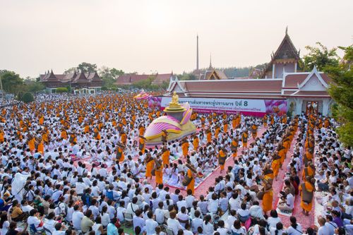 ภาพ No.35077:โครงการธรรมยาตรา เส้นทางพระผู้ปราบมาร ปีที่ 8 ณ วัดสองพี่น้อง