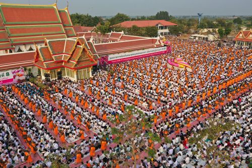 ภาพ No.35052:โครงการธรรมยาตรา เส้นทางพระผู้ปราบมาร ปีที่ 8 ณ วัดสองพี่น้อง