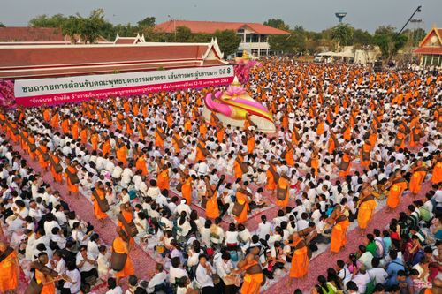 ภาพ No.35053:โครงการธรรมยาตรา เส้นทางพระผู้ปราบมาร ปีที่ 8 ณ วัดสองพี่น้อง