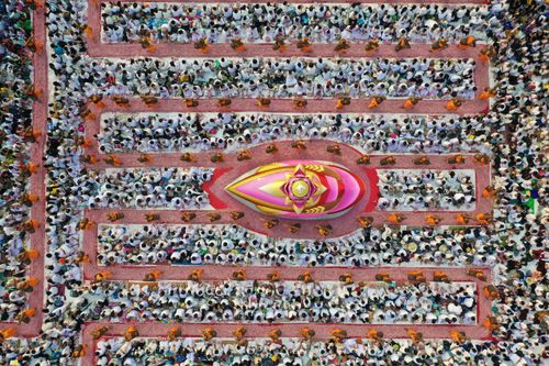 ภาพ No.35055:โครงการธรรมยาตรา เส้นทางพระผู้ปราบมาร ปีที่ 8 ณ วัดสองพี่น้อง