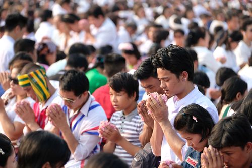 ภาพ No.35024:โครงการธรรมยาตรา เส้นทางพระผู้ปราบมาร ปีที่ 8 ณ วัดสองพี่น้อง