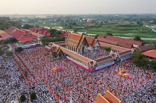 ภาพ No.35060:โครงการธรรมยาตรา เส้นทางพระผู้ปราบมาร ปีที่ 8 ณ วัดสองพี่น้อง
