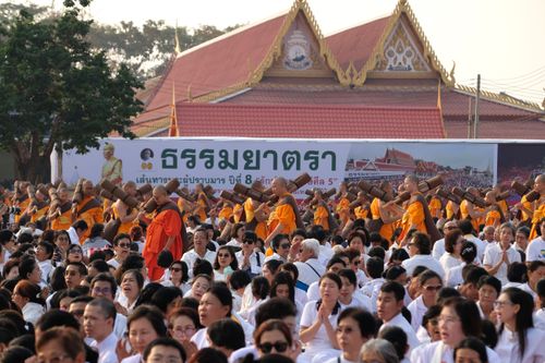 ภาพ No.35028:โครงการธรรมยาตรา เส้นทางพระผู้ปราบมาร ปีที่ 8 ณ วัดสองพี่น้อง