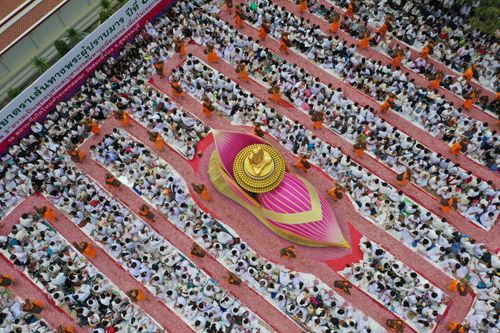 ภาพ No.35063:โครงการธรรมยาตรา เส้นทางพระผู้ปราบมาร ปีที่ 8 ณ วัดสองพี่น้อง