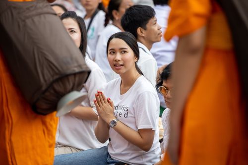 ภาพ No.35047:โครงการธรรมยาตรา เส้นทางพระผู้ปราบมาร ปีที่ 8 ณ วัดสองพี่น้อง