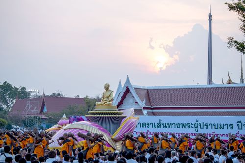 ภาพ No.35051:โครงการธรรมยาตรา เส้นทางพระผู้ปราบมาร ปีที่ 8 ณ วัดสองพี่น้อง