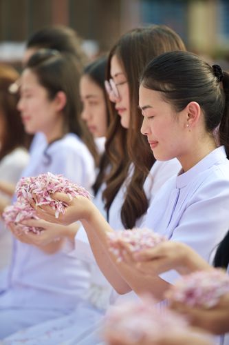 ภาพ No.35159:โครงการธรรมยาตรา เส้นทางพระผู้ปราบมาร ปีที่ 8 ณ วัดโบสถ์บน