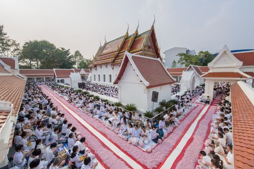 ภาพ No.35186:โครงการธรรมยาตรา เส้นทางพระผู้ปราบมาร ปีที่ 8 ณ วัดโบสถ์บน