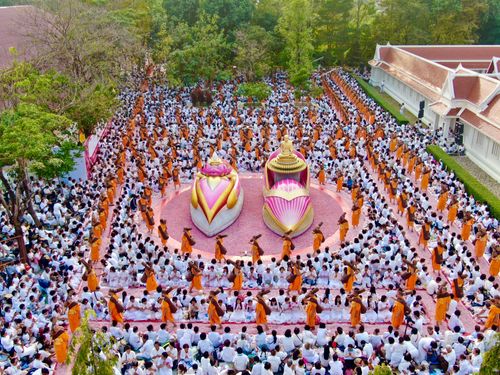 โครงการธรรมยาตรา เส้นทางพระผู้ปราบมาร ปีที่ 8 ณ วัดโบสถ์บน