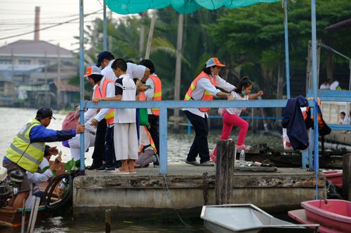 ภาพ No.35192:โครงการธรรมยาตรา เส้นทางพระผู้ปราบมาร ปีที่ 8 ณ วัดโบสถ์บน