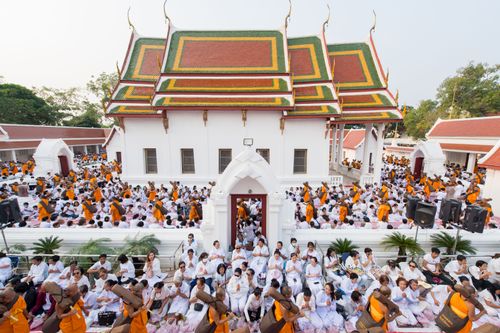 ภาพ No.35185:โครงการธรรมยาตรา เส้นทางพระผู้ปราบมาร ปีที่ 8 ณ วัดโบสถ์บน