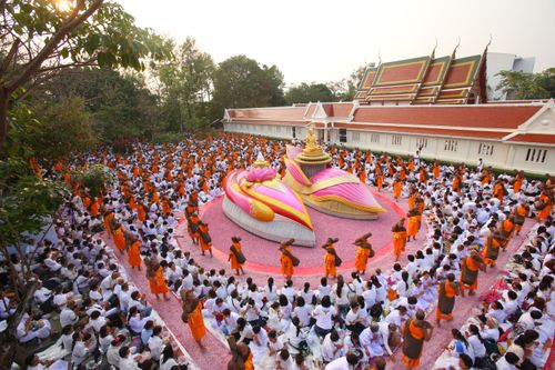 ภาพ No.35191:โครงการธรรมยาตรา เส้นทางพระผู้ปราบมาร ปีที่ 8 ณ วัดโบสถ์บน