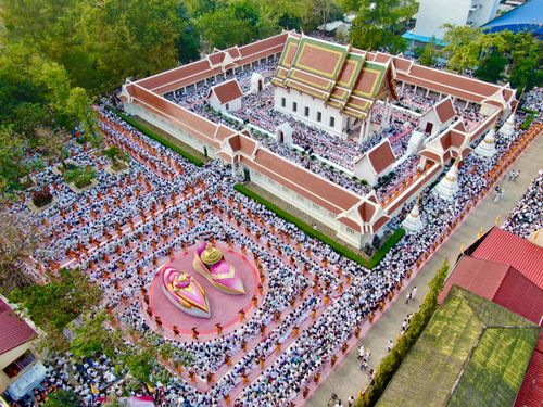 ภาพ No.35108:โครงการธรรมยาตรา เส้นทางพระผู้ปราบมาร ปีที่ 8 ณ วัดโบสถ์บน