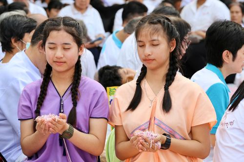 ภาพ No.35226:โครงการธรรมยาตรา เส้นทางพระผู้ปราบมาร ปีที่ 8 ณ วัดโบสถ์บน
