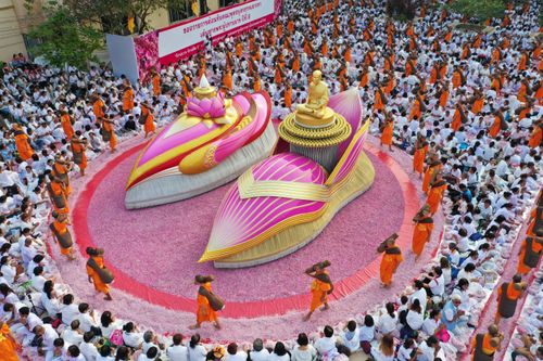 ภาพ No.35145:โครงการธรรมยาตรา เส้นทางพระผู้ปราบมาร ปีที่ 8 ณ วัดโบสถ์บน