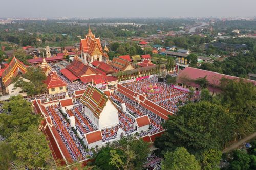 ภาพ No.35182:โครงการธรรมยาตรา เส้นทางพระผู้ปราบมาร ปีที่ 8 ณ วัดโบสถ์บน