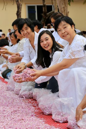 ภาพ No.35227:โครงการธรรมยาตรา เส้นทางพระผู้ปราบมาร ปีที่ 8 ณ วัดโบสถ์บน