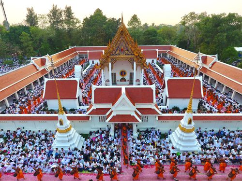 ภาพ No.35155:โครงการธรรมยาตรา เส้นทางพระผู้ปราบมาร ปีที่ 8 ณ วัดโบสถ์บน