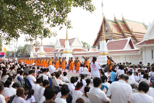 ภาพ No.35178:โครงการธรรมยาตรา เส้นทางพระผู้ปราบมาร ปีที่ 8 ณ วัดโบสถ์บน