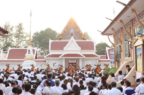 ภาพ No.35181:โครงการธรรมยาตรา เส้นทางพระผู้ปราบมาร ปีที่ 8 ณ วัดโบสถ์บน