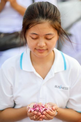 ภาพ No.35294:โครงการธรรมยาตรา เส้นทางพระผู้ปราบมาร ปีที่ 8 ณ อนุสรณ์สถานบางปลา