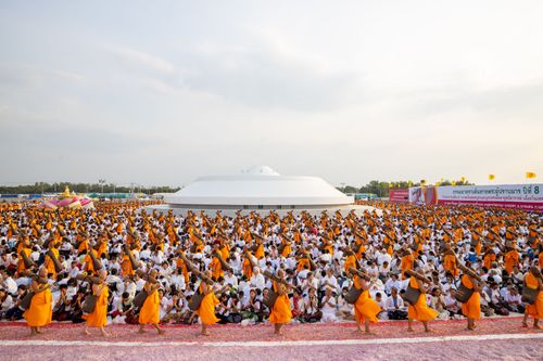 ภาพ No.35252:โครงการธรรมยาตรา เส้นทางพระผู้ปราบมาร ปีที่ 8 ณ อนุสรณ์สถานบางปลา