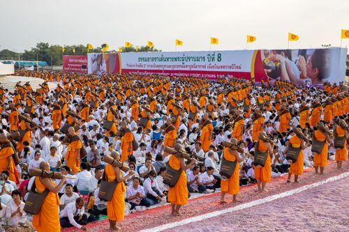 ภาพ No.35255:โครงการธรรมยาตรา เส้นทางพระผู้ปราบมาร ปีที่ 8 ณ อนุสรณ์สถานบางปลา