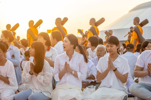 ภาพ No.35256:โครงการธรรมยาตรา เส้นทางพระผู้ปราบมาร ปีที่ 8 ณ อนุสรณ์สถานบางปลา