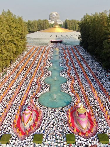 ภาพ No.35319:โครงการธรรมยาตรา เส้นทางพระผู้ปราบมาร ปีที่ 8 ณ วัดพระธรรมกาย