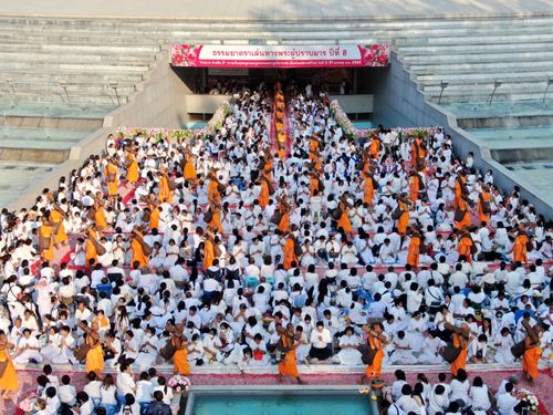 ภาพ No.35318:โครงการธรรมยาตรา เส้นทางพระผู้ปราบมาร ปีที่ 8 ณ วัดพระธรรมกาย