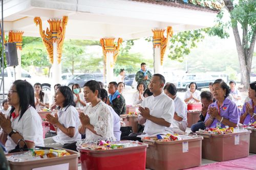 ภาพ No.31664:พิธีถวายสังฆทานแด่คณะสงฆ์ 323 วัด ใน 4 จังหวัดภาคใต้ ครั้งที่ 150