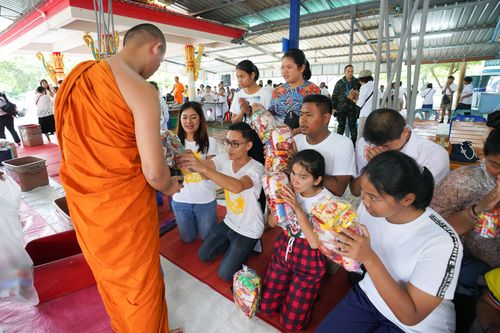 ภาพ No.31682:พิธีถวายสังฆทานแด่คณะสงฆ์ 323 วัด ใน 4 จังหวัดภาคใต้ ครั้งที่ 150