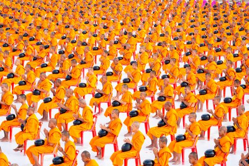 ภาพ No.302582:วันที่ 24 มกราคม พ.ศ. 2569 พิธีตักบาตรพระธรรมยาตรา(ภาพชุดที่ 2) ณ อนุสรณ์สถานลำดับที่ 5 สถานที่เผยแผ่วิชชาธรรมกายครั้งแรก อนุสรณ์สถานบางปลา วัดบางปลา อำเภอบางเลน จังหวัดนครปฐม ในโครงการธรรมยาตรา กตัญญูบูชา มหาปูชนียาจารย์ พระมงคลเทพมุนี(สด จนฺทสโร) พระผู