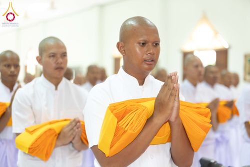 ภาพ No.349598:วันอังคารที่ 15 กันยายน พ.ศ.2569  พิธีขอขมา รับบาตร ผ้าไตร และบรรพชา "โครงการบรรพชาและพัฒนาศีลธรรม นักเรียนนายสิบตำรวจรุ่นที่ 16“ ศูนย์ฝึกอบรมตำรวจภูธร ภาค 1 ณ วัดพระพุทธบาท ราชวรมหาวิหาร  จ.สระบุรี