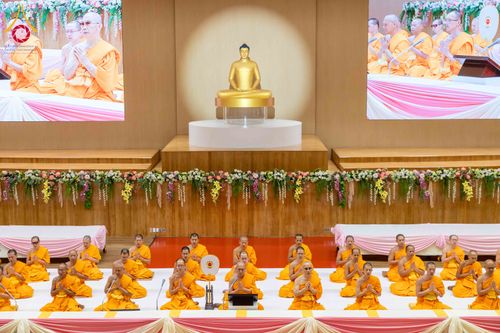 ภาพ No.313692:วันอาทิตย์ที่ 15 มีนาคม พ.ศ. 2569 พิธีร่วมบุญบรรพชาสามเณร 5000 รูป ณ ห้องแก้วสารพัดนึก 2 สภาธรรมกายสากล วัดพระธรรมกาย