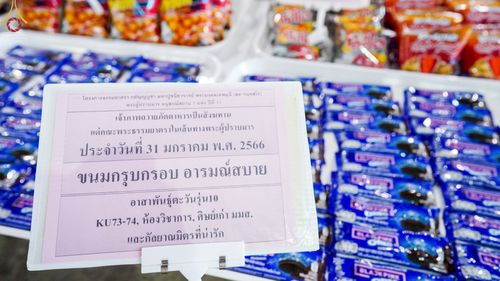 ภาพ No.75188:พิธีถวายภัตตาหารเป็นสังฆทาน แด่คณะพระธรรมยาตราฯ ในโครงการธรรมยาตรากตัญญูบูชา มหาปูชนียาจารย์ พระมงคลเทพมุนี(สด จนฺทสโร) พระผู้ปราบมาร อนุสรณ์สถาน 7 แห่ง ปีที่ 11 วันที่ 31 มกราคม พ.ศ. 2566