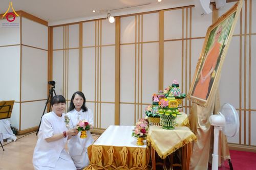 ภาพ No.346907:วันพฤหัสบดีที่ 27 สิงหาคม พ.ศ. 2569  พิธีปฏิบัติธรรมและทอดผ้าป่าบำรุงวัด เนื่องในวันธรรมชัย ณ วัดพระธรรมกายโตเกียว ประเทศญี่ปุ่น