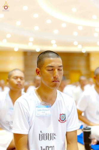 ภาพ No.340632:วันที่ 24-25 กรกฎาคม พ.ศ. 2569 โครงการพัฒนาคุณธรรม จริยธรรม สำหรับนักเรียนนายสิบตำรวจ (นสต.) รุ่นที่ 17 ศูนย์ฝึกอบรมตำรวจภูธรภาค 1 ได้จัดกิจกรรม WalkRally สวดมนต์นั่งสมาธิ และฟังธรรมจากพระอาจารย์ ณ ศูนย์ปฏิบัติธรรมเวิล์ดพีช วัลเล่ย์ (World Peace Valley) 