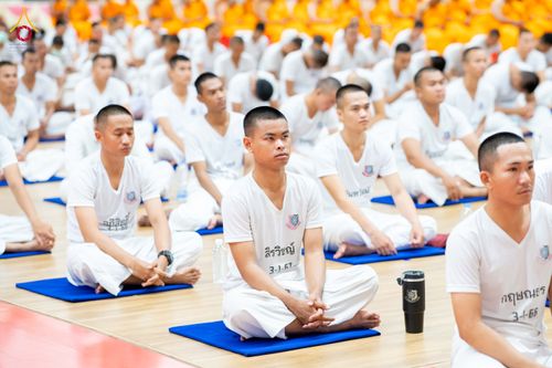 ภาพ No.349058:วันที่ 16 กันยายน พ.ศ. 2569 พิธีเปิดบรรพชาและปฏิบัติธรรม นสต. รุ่นที่ 16 ศูนย์ฝึกอบรมตำรวจภูธรภาค 1 ณ สภาธรรมกายสากล วัดพระธรรมกาย