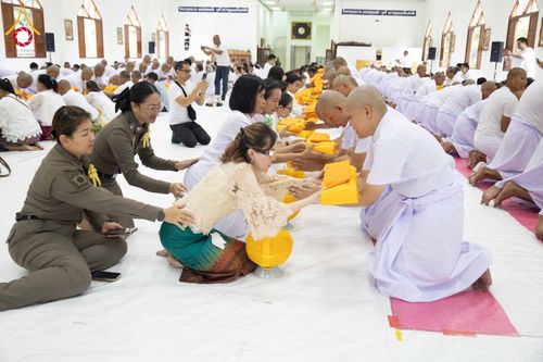 ภาพ No.349592:วันอังคารที่ 15 กันยายน พ.ศ.2569  พิธีขอขมา รับบาตร ผ้าไตร และบรรพชา "โครงการบรรพชาและพัฒนาศีลธรรม นักเรียนนายสิบตำรวจรุ่นที่ 16“ ศูนย์ฝึกอบรมตำรวจภูธร ภาค 1 ณ วัดพระพุทธบาท ราชวรมหาวิหาร  จ.สระบุรี